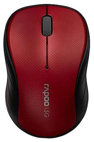 Мышь Rapoo 3000p Red USB Б\У