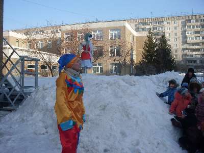 14 марта дети провожали Зиму и встречали Весну